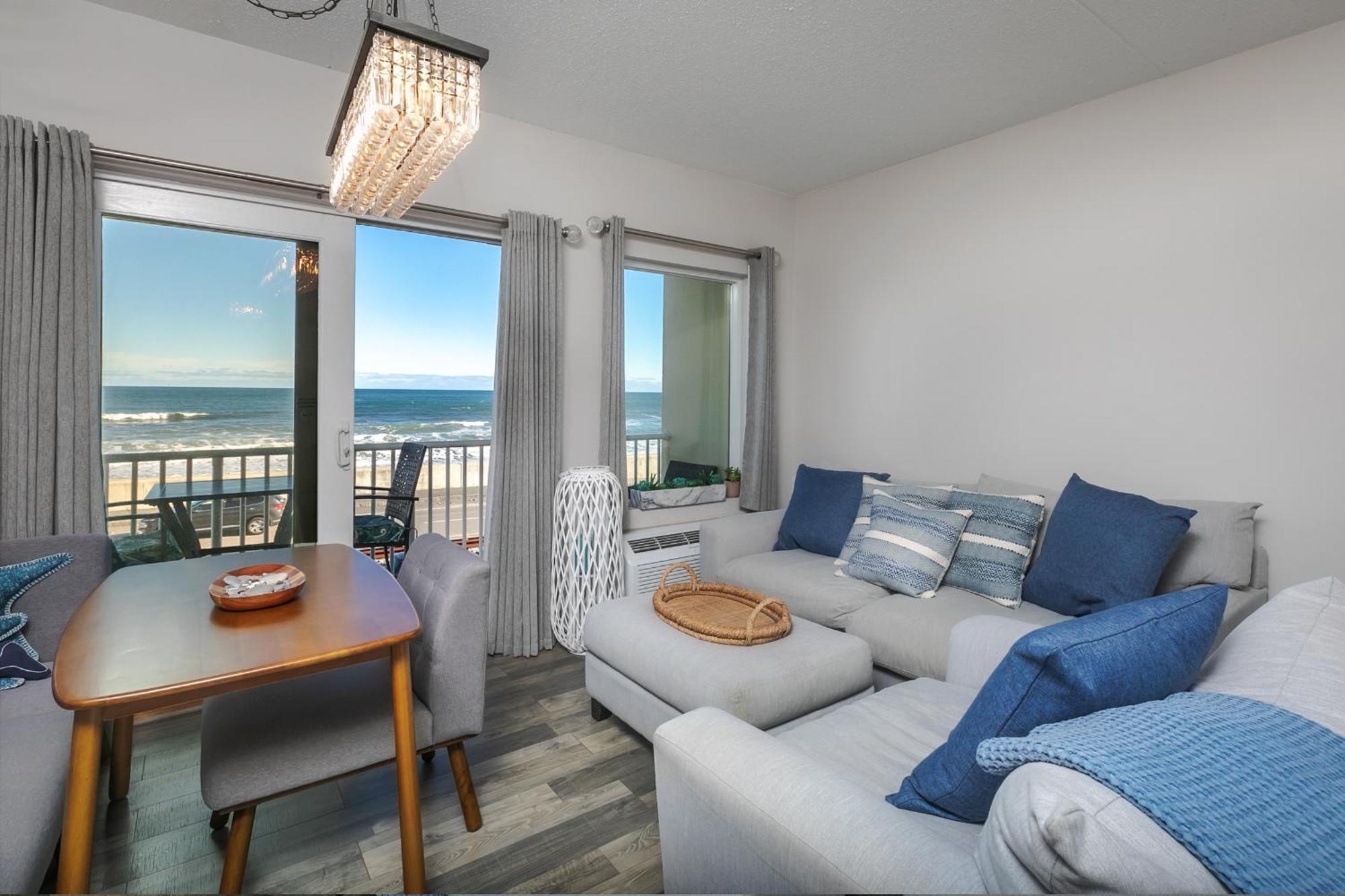 Direct Oceanfront Studio Suite! هامبتون المظهر الخارجي الصورة